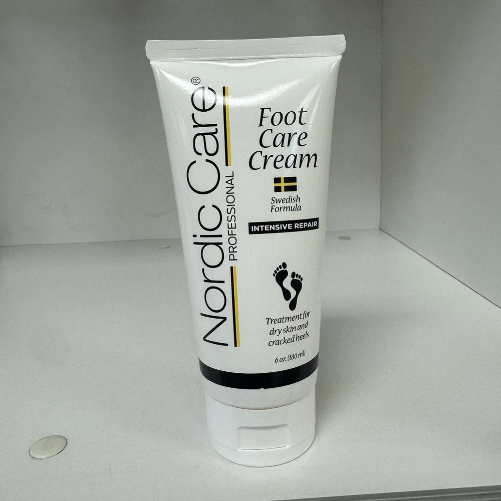 Nordic Care Foot Care Cream‎ Treatment for Dry Skin & Cracked Heels 6 oz
